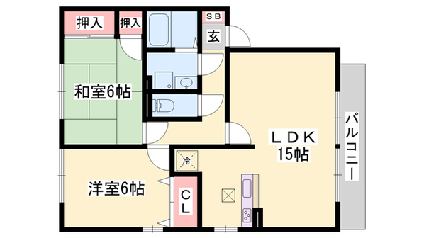 播磨高岡駅 徒歩20分 2階の物件間取画像